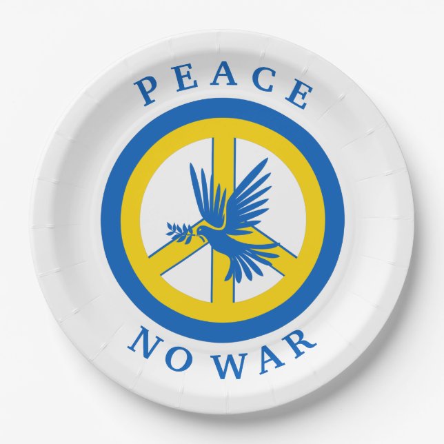Peace Paper Plates (Front)