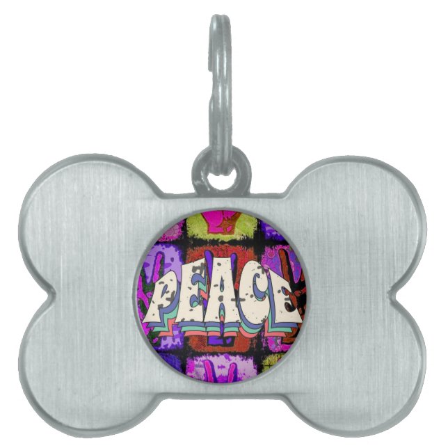 Peace Pet ID Tag (Front)