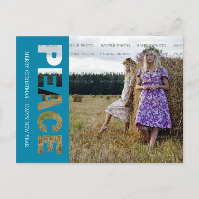 Peace Photo Postcard (Front)