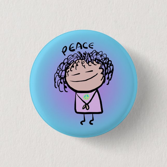 Peace Pin by Smeople (Front)