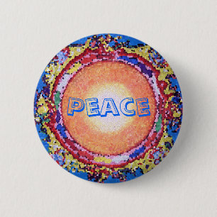 Peace Pinback Button