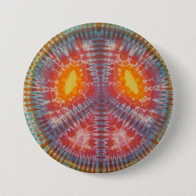 peace pinback button (Front)