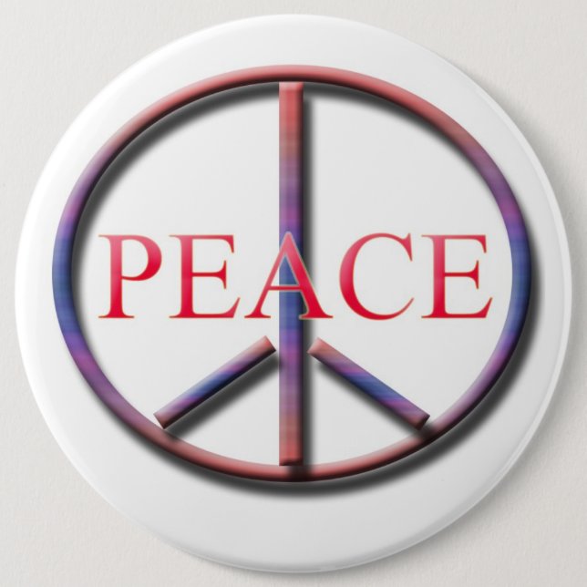 PEACE PINBACK BUTTON (Front)