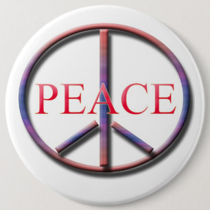 PEACE PINBACK BUTTON
