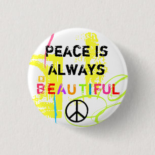 Peace Pinback Button