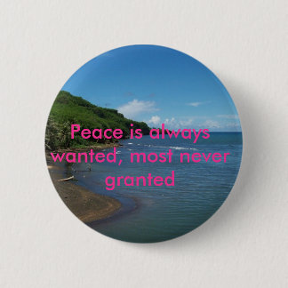 Peace Pinback Button
