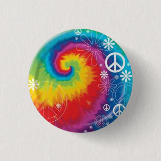 peace pinback button
