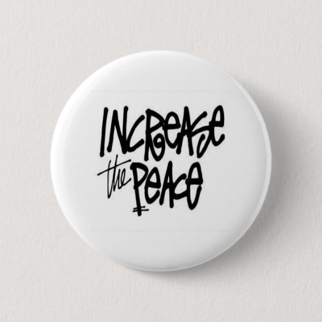 PEACE PINBACK BUTTON (Front)
