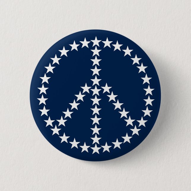 Peace Pinback Button (Front)
