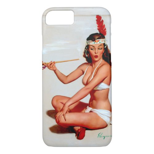 Peace Pipe Pinup iPhone 87 Case