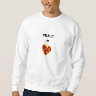 Peace & Pizza Crewneck Sweatshirt