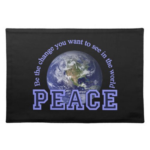 PEACE placemat