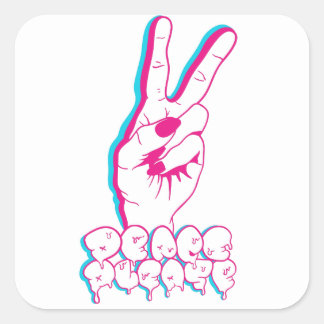 Peace Please Stickers