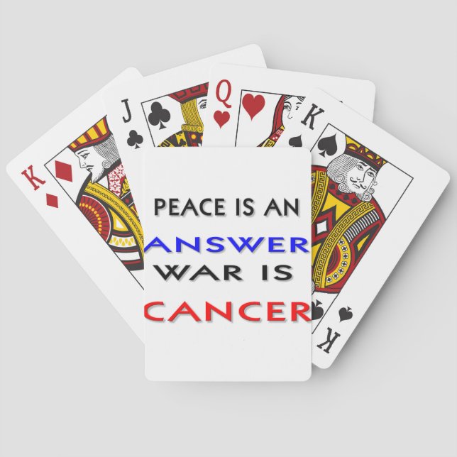 Peace Poker Cards (Back)