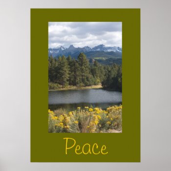 Peace Poster by bluerabbit at Zazzle
