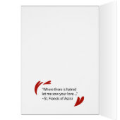 Peace Prayer of St. Francis Cards (Inside (Left))