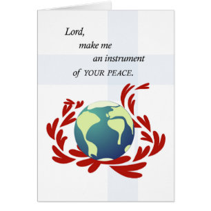 Peace Prayer of St. Francis Cards