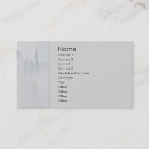 Customizable Peace Profile Card Business Card Templates