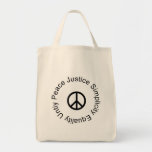 Peace Quaker Bag at Zazzle