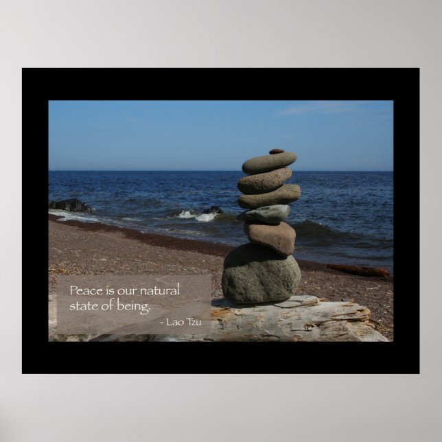 Peace quote poster (Front)