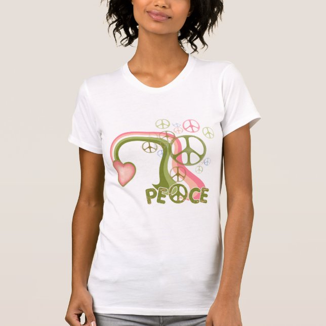 Peace Rainbow T-Shirt (Front)