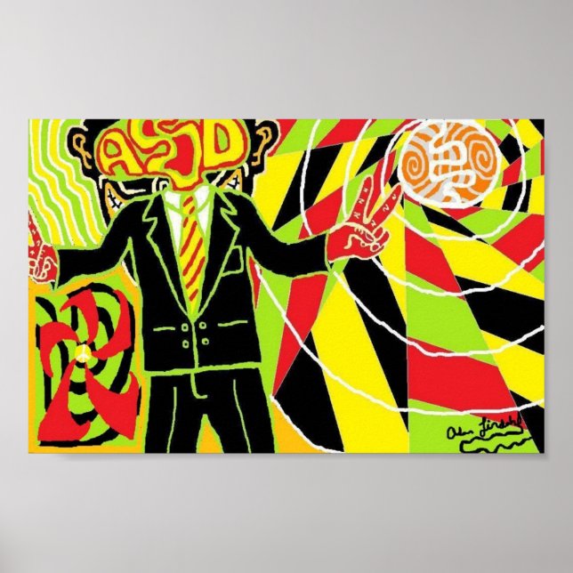 Peace/Rasta Poster (Front)