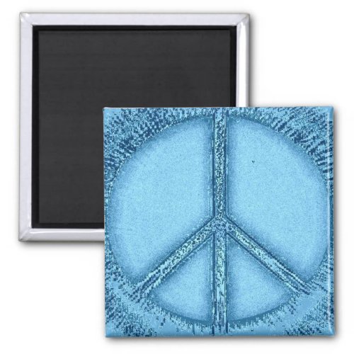 PEACE Refrigerator Locker Magnet 