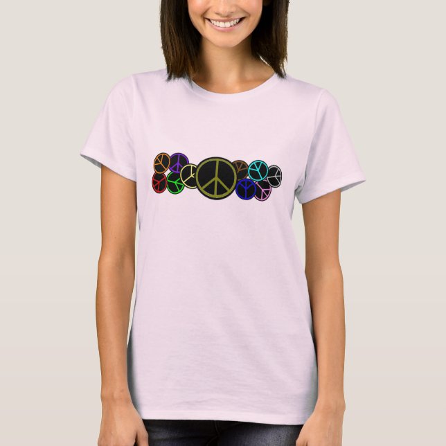 Peace - Ringer Shirt (Front)