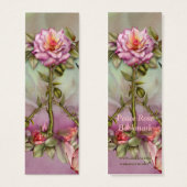 Peace Rose Art Bookmark (Front & Back)