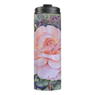 Peace Rose Thermal Tumbler