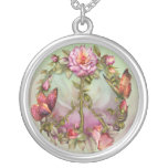 Peace Roses Wearable Art Necklace