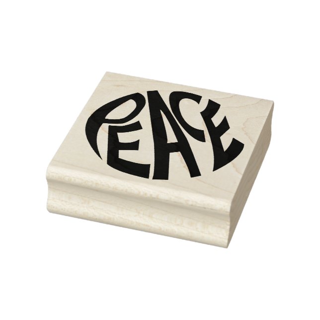 PEACE RUBBER STAMP (Stamp)