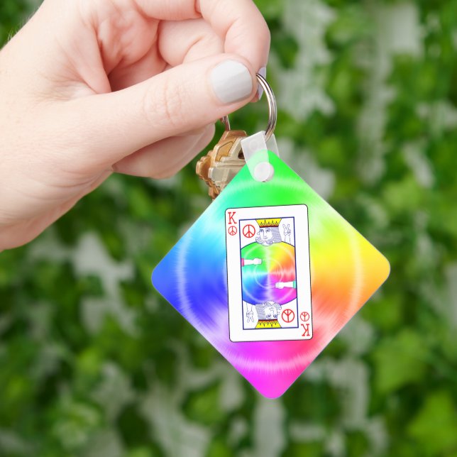 Peace Rules -  Keychain (Hand)