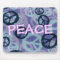 PEACE-Saying-Peace Signs/Camo Look Mousepad