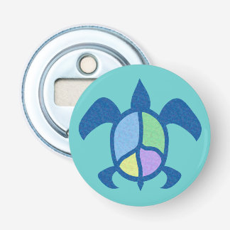 Peace Sea Turtle Bottle Opener