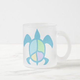 Peace Sea Turtle Mugs