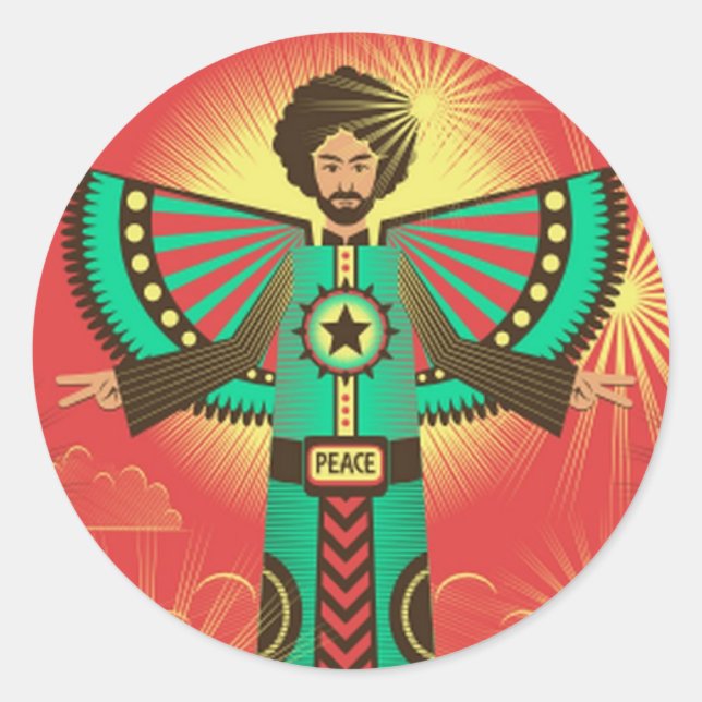 Peace Shine sticker (Front)