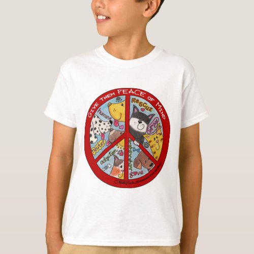 Peace Sign_Animal Protection T_Shirt
