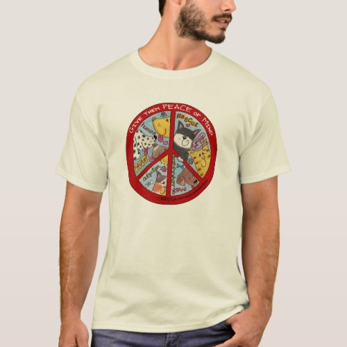 Peace Sign_Animal Protection T_Shirt