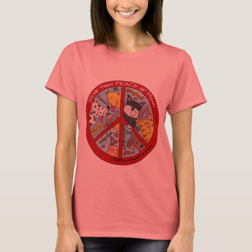 Peace Sign_Animal Protection T_Shirt