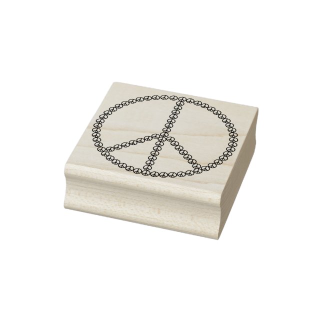 Peace sign art stamp (Stamp)
