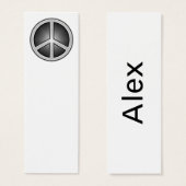 Peace Sign Bookmark (Front & Back)