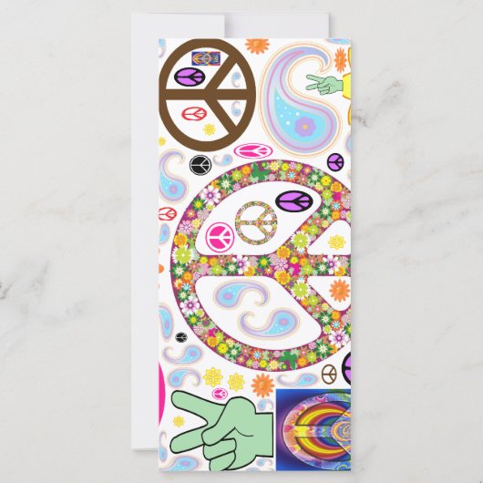 Peace Sign Bookmarks (Back)
