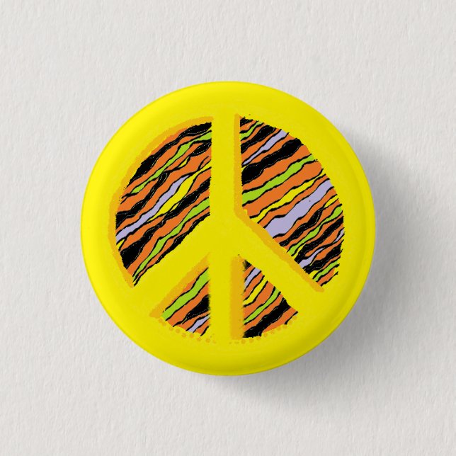 Peace Sign Button (Front)