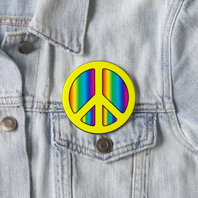 Peace Sign Button (In Situ)