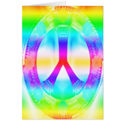 Peace Sign Card (Front)
