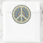  Peace Sign Classic Round Stickers (Bag)