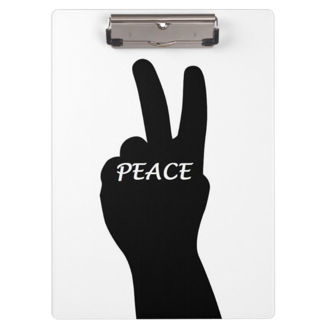 PEACE SIGN CLIPBOARD (Front)