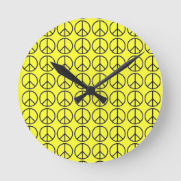 Peace Sign Clock