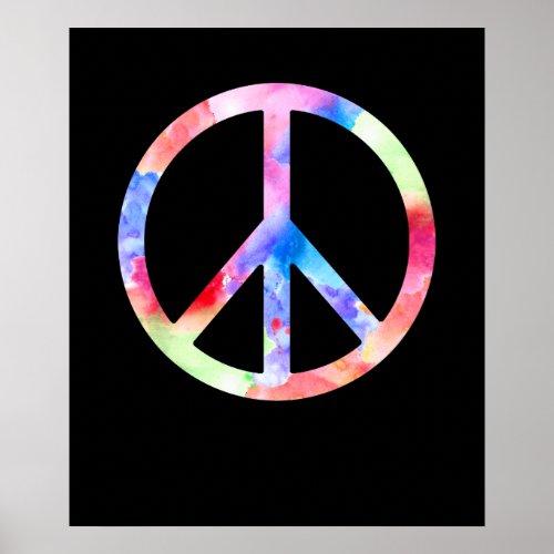 Peace Sign Colorful